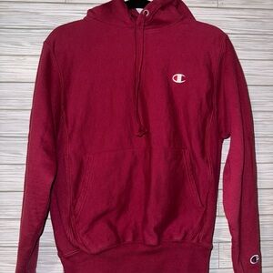 Champion Cherry Red hoodie, size S